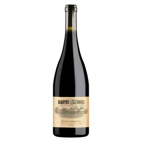 Bottle of Ravine Reserve Chardonnay