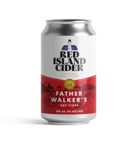 Red Island Cider Father Walker's Dry can