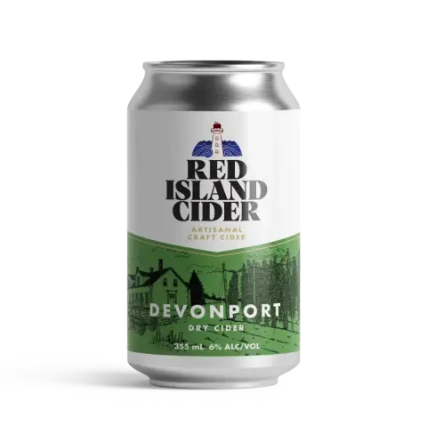 Red Island Cider Devonport Hopped can