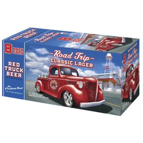 Red Truck Road Trip Classic Lager 8-pack