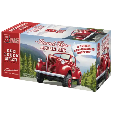 Red Truck Round Trip Amber Ale 8-pack