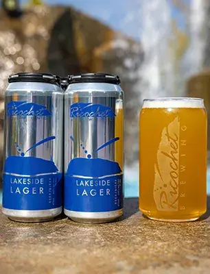 Ricochet Brewing Lake Side Lager
