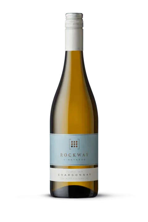 Bottle of Rockway Vineyards Unoaked Chardonnay