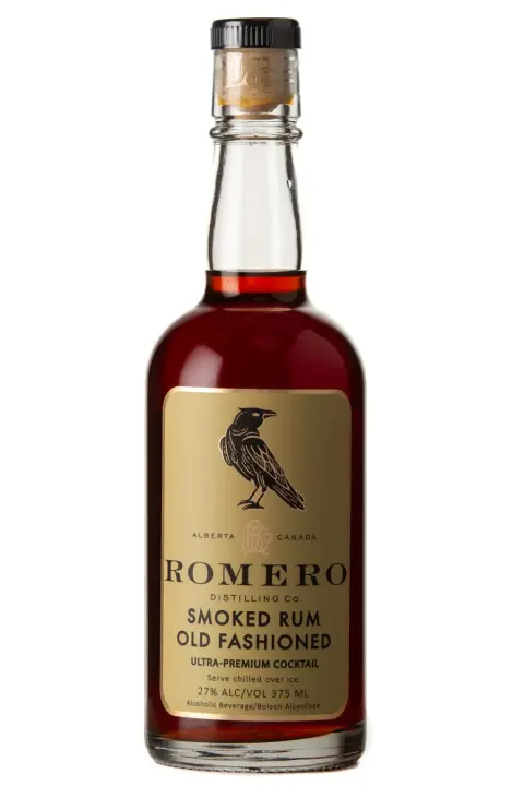 Smoked Rum Old Fashioned