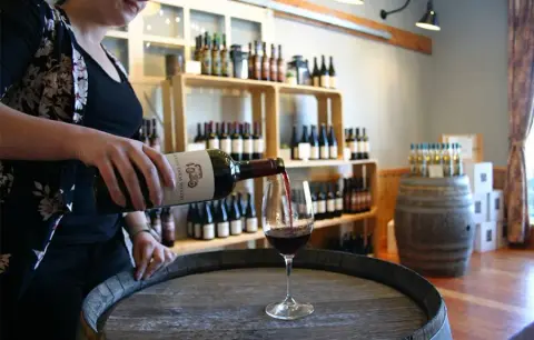The Roost estate tasting room