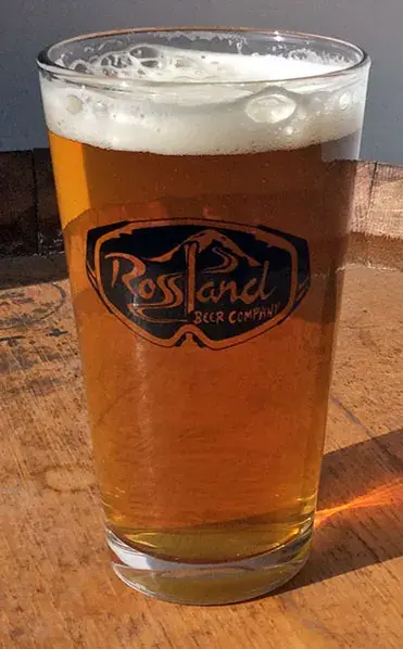 Rossland Beer Company Four on the Floor IPA