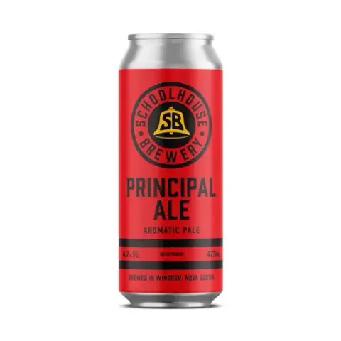 Can of Schoolhouse Principal pale ale