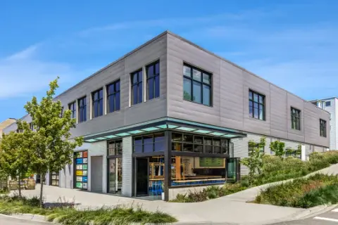 Shaketown Brewing building on East Esplanade, North Vancouver