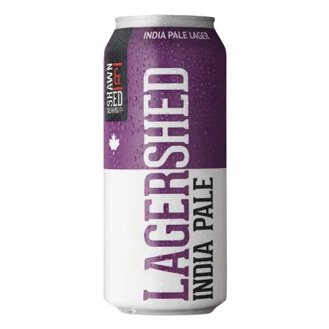 Can of LagerSHED India Pale Lager