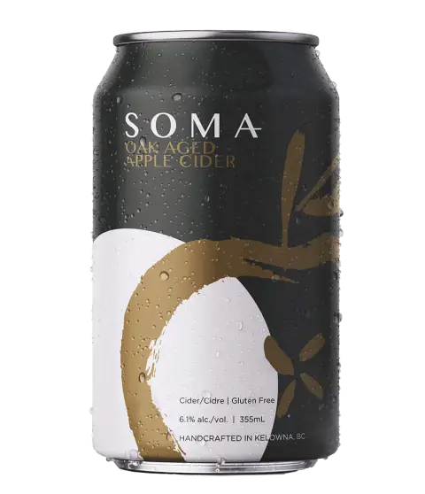Soma Craft Cidery Oak Aged Apple Cider can