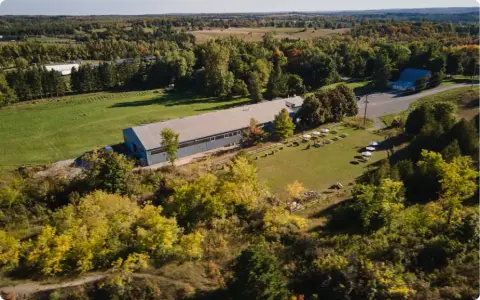 Sonnen Hill beer garden in Caledon