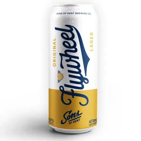 Sons of Kent Flywheel Original Lager can