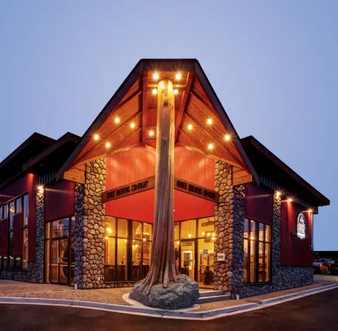 Outside the Sooke Brewing Company taproom on Otter Point Road