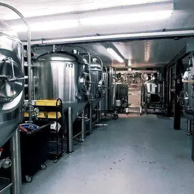 Split Rail Brewing Co. brewhouse