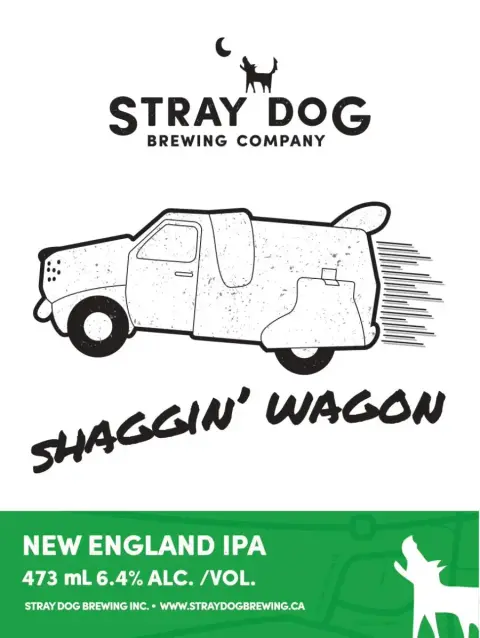 Shaggin' Wagon New England IPA can