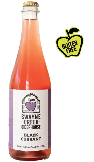 Swayne Creek Ciderhouse Traditional English Dry cider, 500 mL bottle
