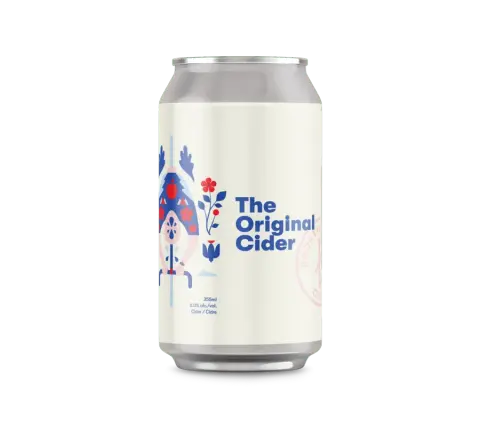A can of Broken Spoke The Original Cider