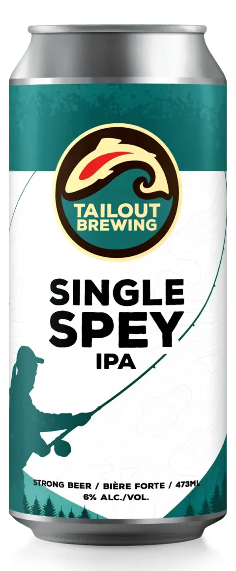 Can of Tailout Single Spey IPA