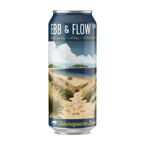Ebb & Flow IPA can from Tatamagouche Brewing
