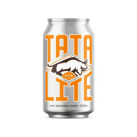 Tata Lite Lager can
