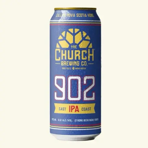 902 East Coast IPA can from The Church Brewing Company