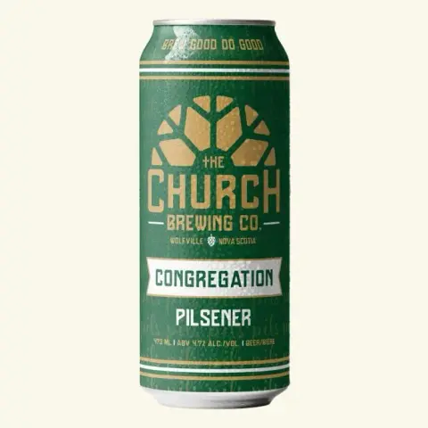 Congregation Pilsener can