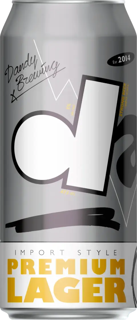 Dandy Premium Lager can