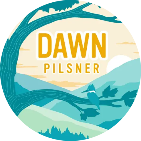 Parkside Dawn Pilsner label medallion