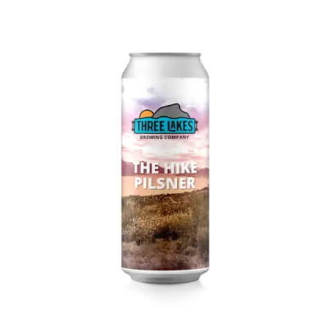 Can of Three Lakes The Hike Pilsner