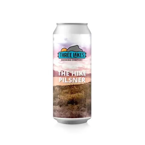 The Hike Pilsner | Three Lakes Brewing in Kelowna BC
