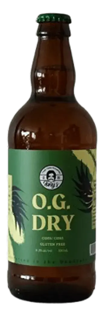 Tony's Craft Cider O.G. Dry bottle