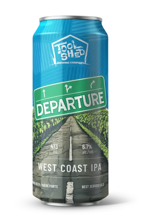 Departure West Coast IPA can