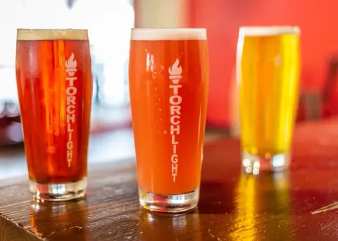 Three Torchlight beers