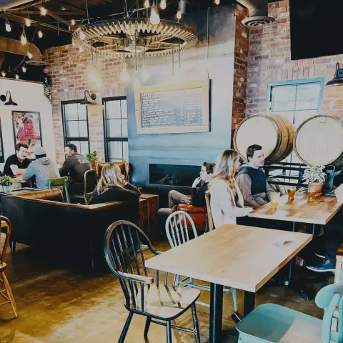 The Town Square Brewing taproom in south Edmonton