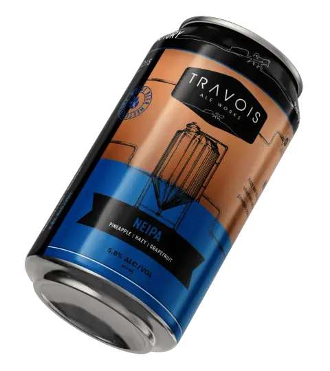 Travois New England IPA can