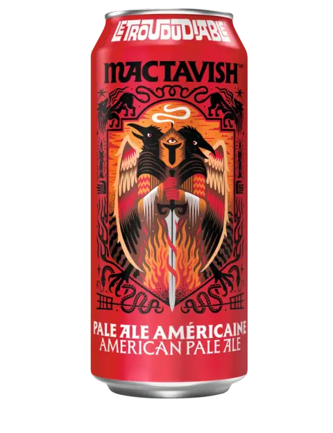 Can of Trou du diable MacTavish In Memoriam American pale ale