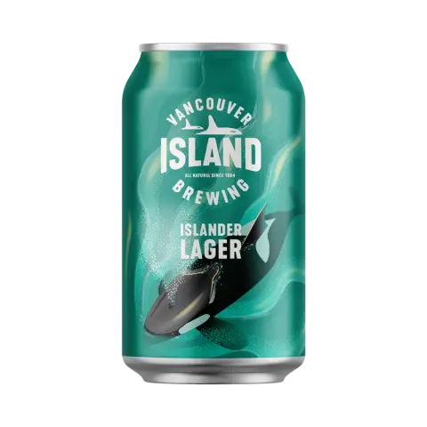 Vancouver Island Brewing Islander Lager can