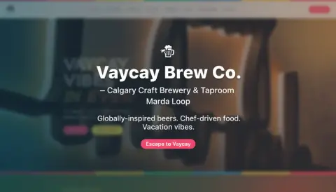 Vaycay Brew Co. product photo