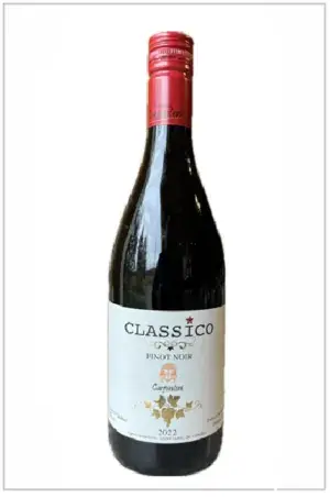 Bottle of Classico Pinot Noir