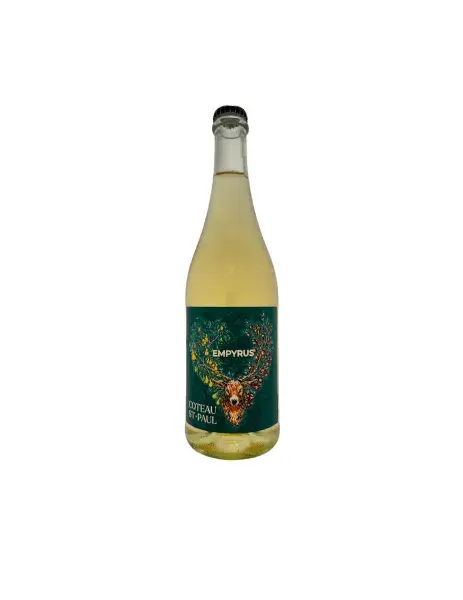 Bottle of Empyrus apple and pear cider