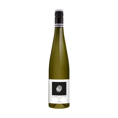 A bottle of La Cantina Riesling