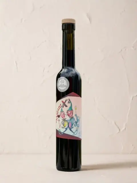 Bottle of Mutant X2 fortified red wine