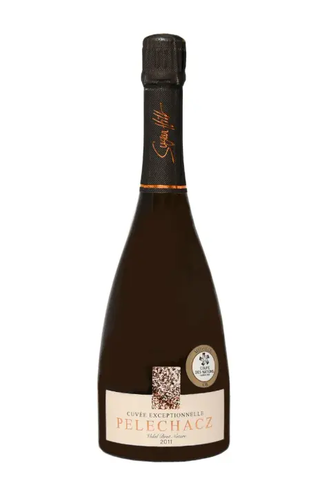 Cuvée Exceptionnelle Pelechacz brut nature sparkling wine bottle