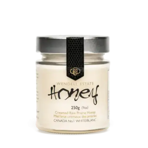 250g Wendell Estate Unpasteurized Raw Honey