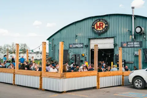 The Wild Rose taproom in Calgary